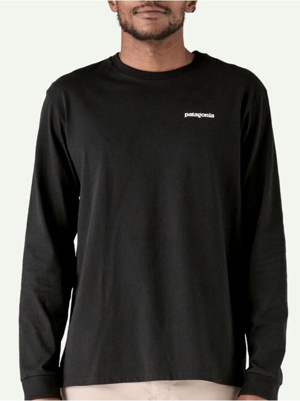 Patagonia P-6 Logo Responsibili-Tee Long Sleeve Size [M] Organic Outdoor